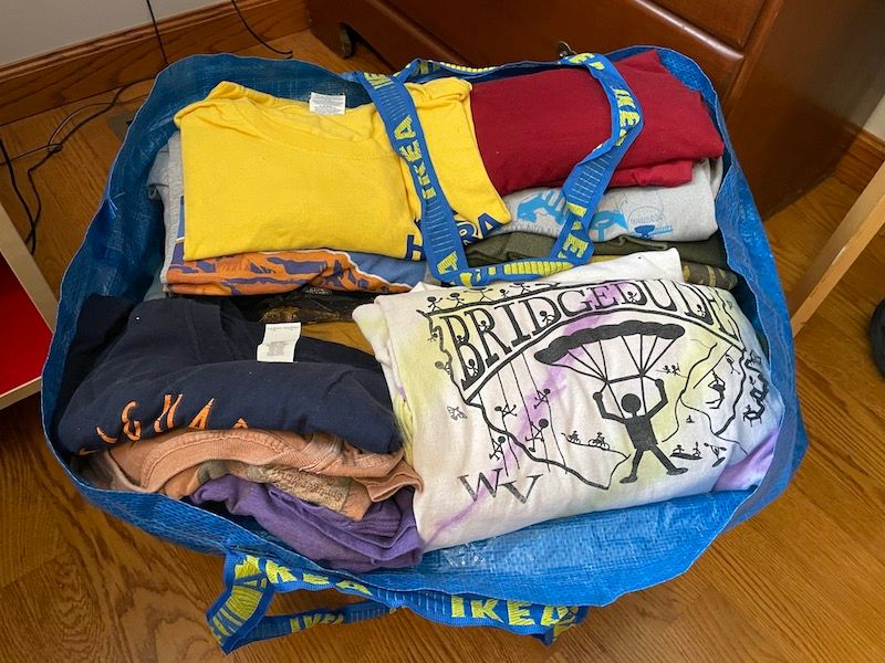How Many Tshirts Does One Person Need?